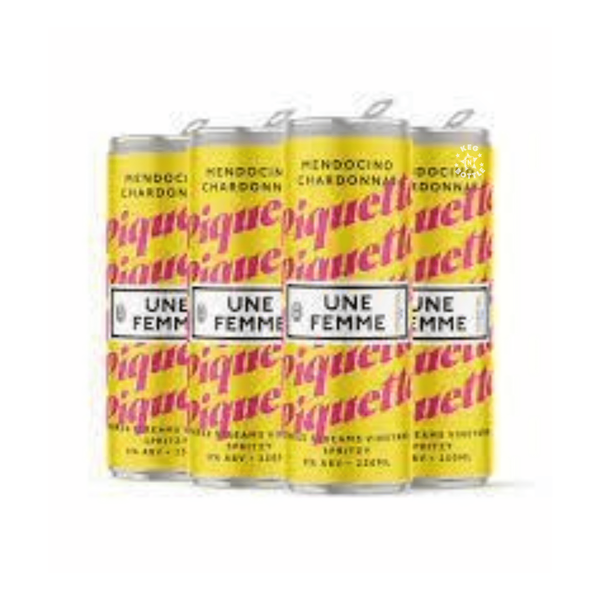 Une Femme - The Piquette - Chardonnay (4 Pack) - Keg N Bottle