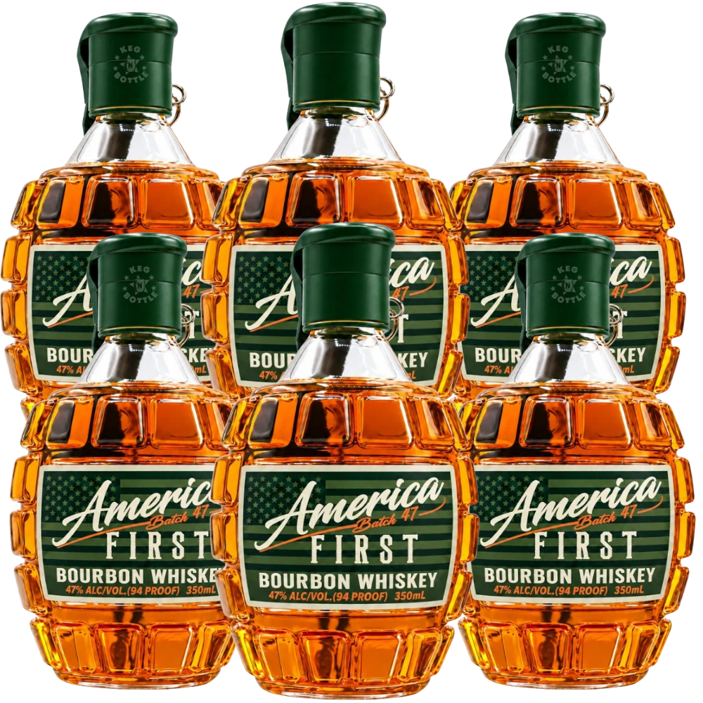 America First Grenade Bourbon Whiskey (750mL)