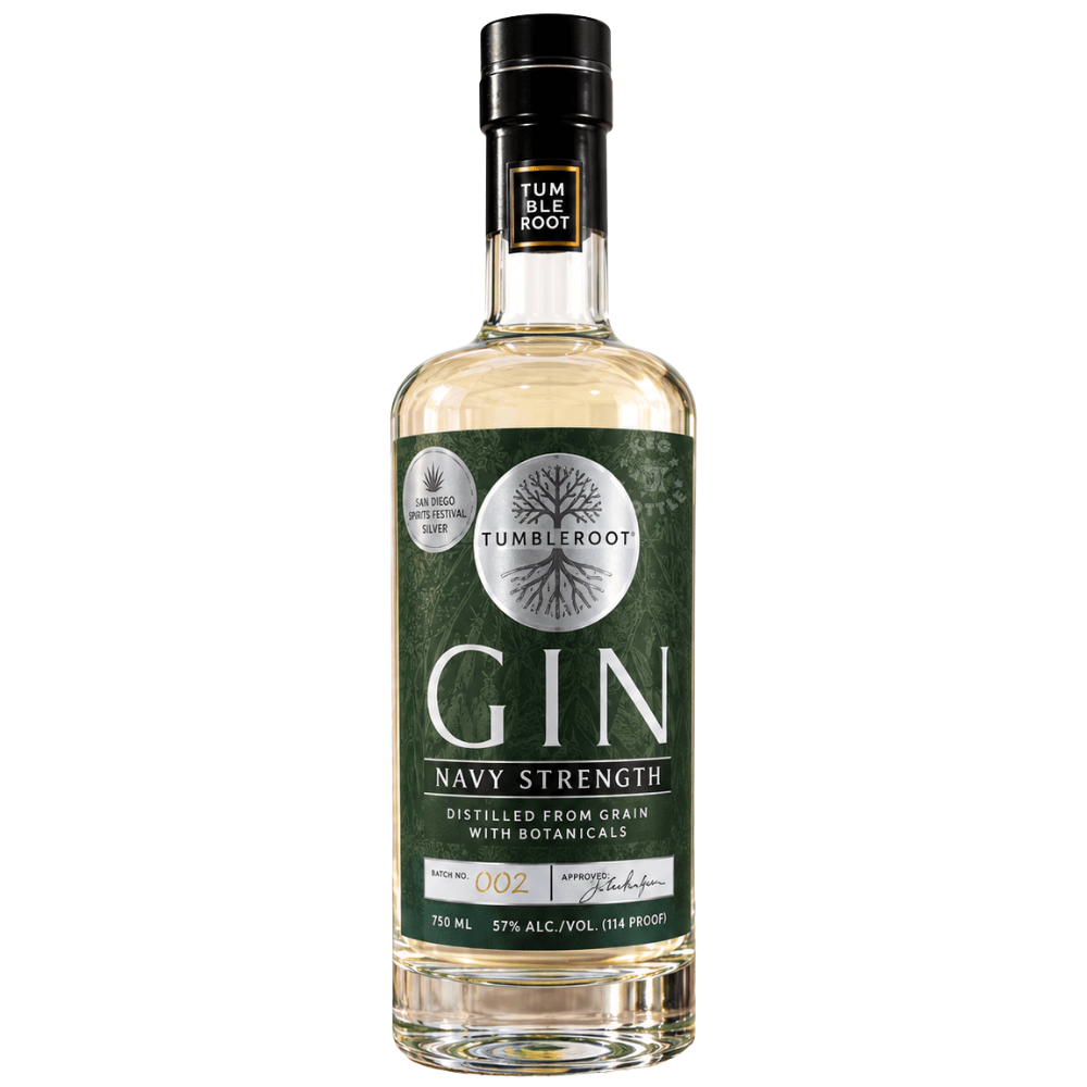 Tumbleroot Navy Strength Gin (750 mL)