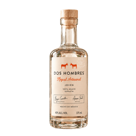 Dos Hombres Mezcal Artesanal Joven Espadin (375 mL)