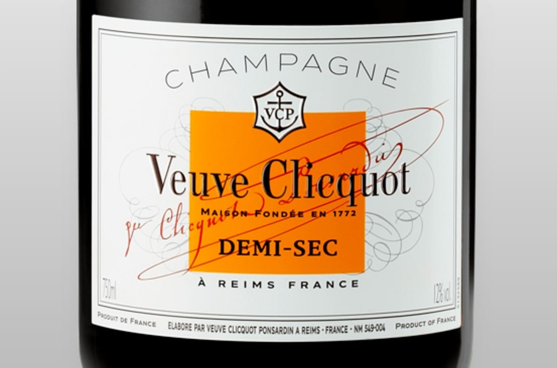 Veuve Clicquot Demi-Sec 750ml 2本セット Veuve Clicquot Demi Sec Champagne (750mL) | Keg N Bottle
