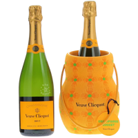 Veuve Clicquot Yellow Label Brut Champagne Sun Club Holder Gift Set (750ml)
