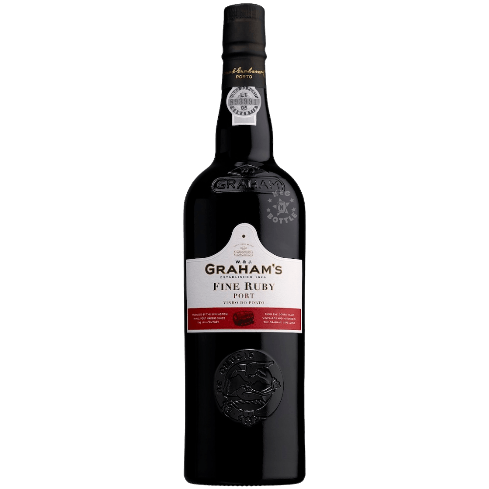 W. & J. Grahams Fine Ruby Porto Port Wine (750 ml)