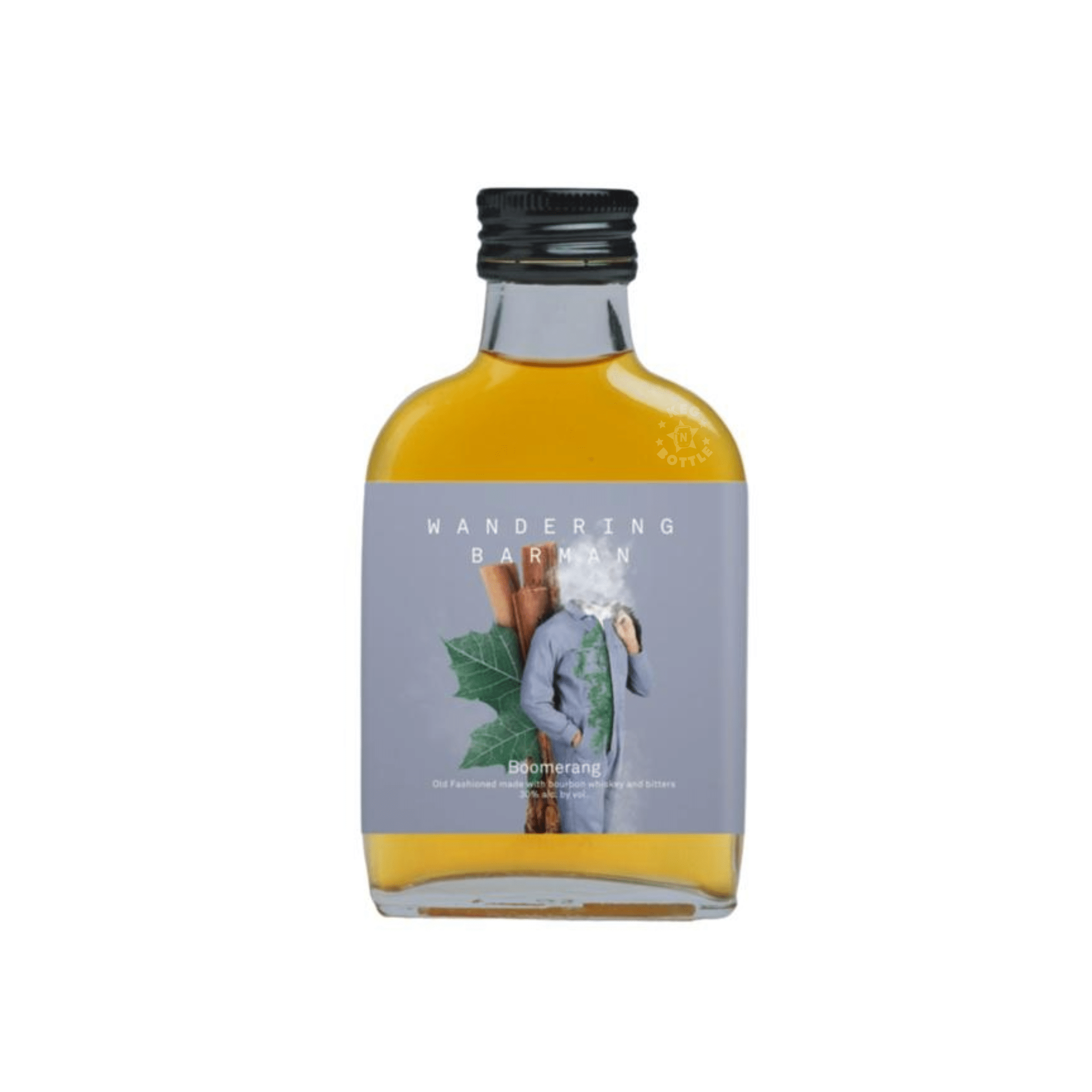 Wandering Barman Boomerang Burnt Maple Old Fashioned Cocktail (100 ml) | Keg N Bottle