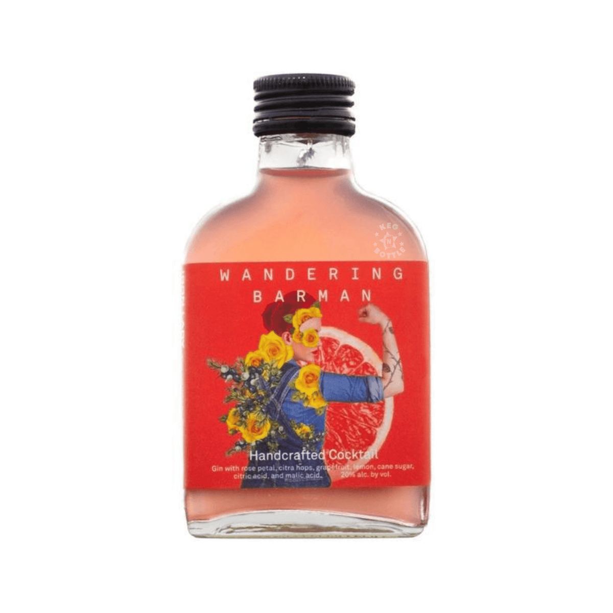 Wandering Barman Iron Lady Rose Gin & Hops Sling Cocktail (100 ml ...