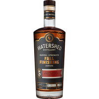Watershed Distillery Barrel Strength Bourbon Finished in Port Wine Casks (750ml)