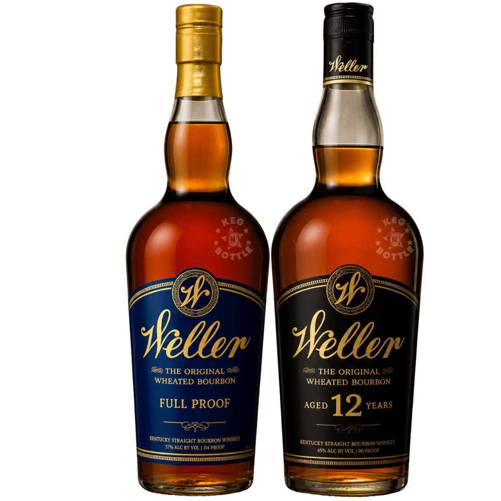 Weller Full Proof & 12 Year Wheated Bourbon Bundle (2x750mL)