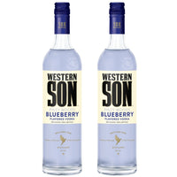 Western Son Blueberry Flavored Vodka – 2 Pack (2x750ml)