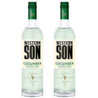 Western Son Cucumber Flavored Vodka – 2 Pack (2x750ml)