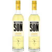 Western Son Lemon Flavored Vodka – 2 Pack (2x750ml)