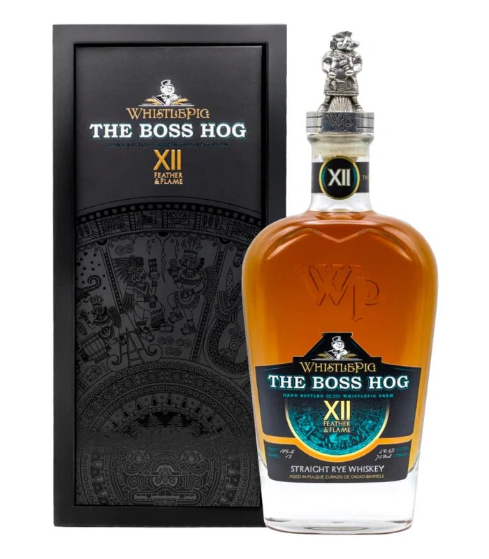 WhistlePig Boss Hog XII 'Feather & Flame' Straight Rye Whiskey (750mL) | Keg N Bottle