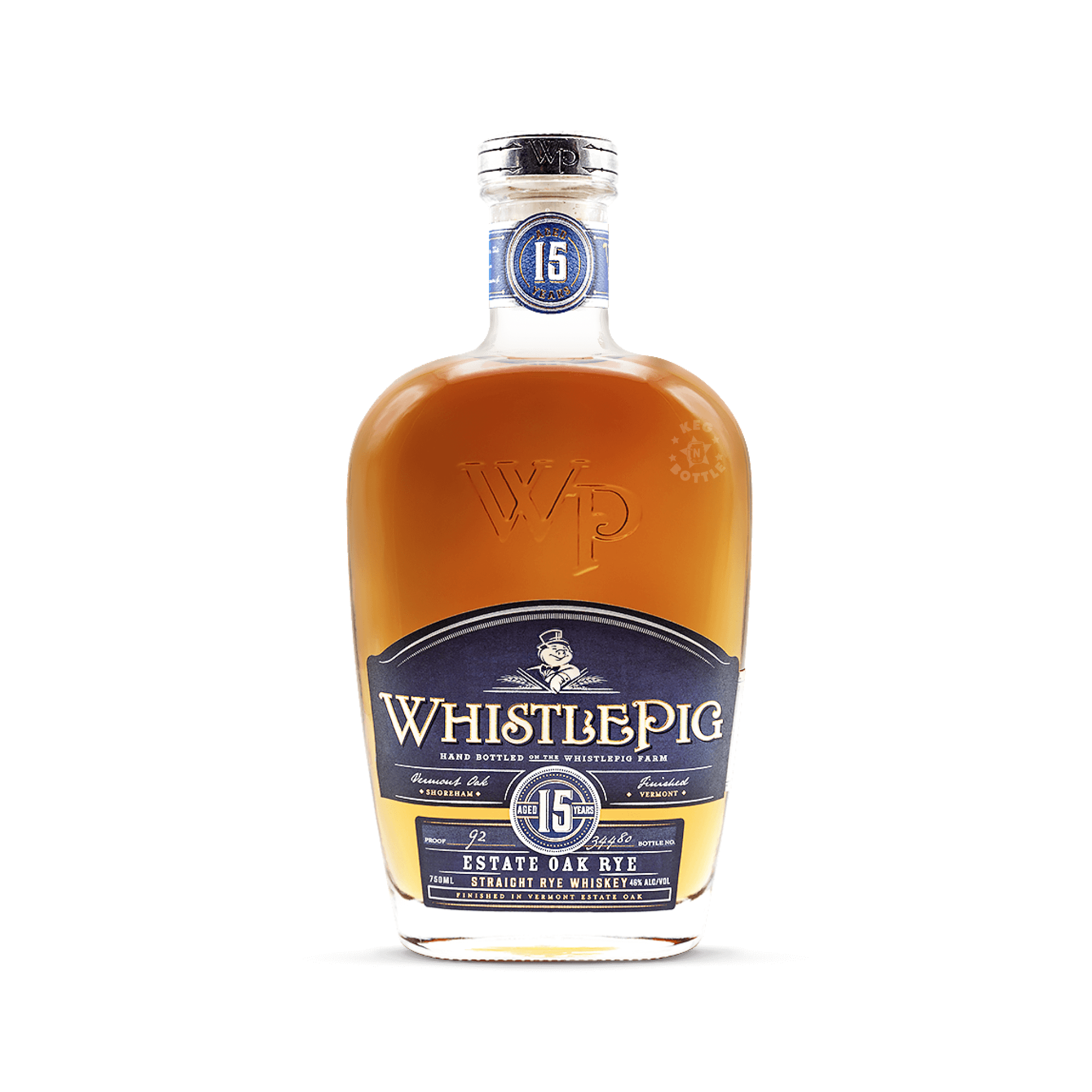 WhistlePig Estate Oak Rye 15 Year (750 ml) - Keg N Bottle