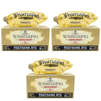 WhistlePig PiggyBank Rye Whiskey 3-Pack (750 ml each)
