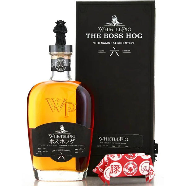 WhistlePig The Boss Hog 六 Samurai Scientist Katana Edition Rye