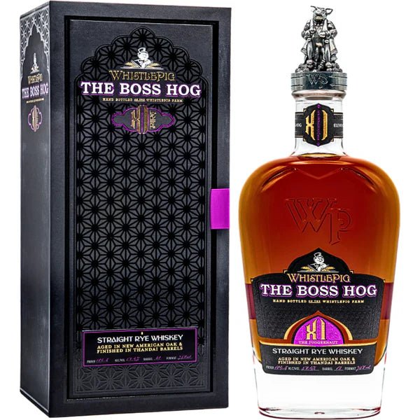 WhistlePig The Boss Hog XI The Juggernaut Straight Rye Whiskey (750mL) - Keg N Bottle