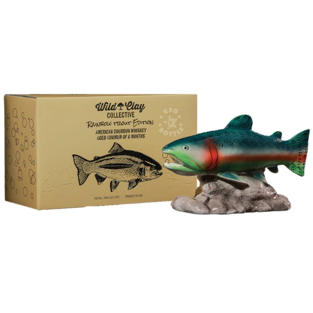 Wild Clay Collective Rainbow Trout Edition American Bourbon Whiskey