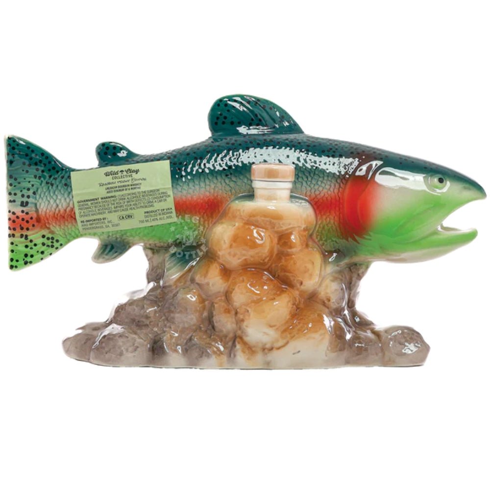 Wild Clay Collective Rainbow Trout Edition American Bourbon Whiskey