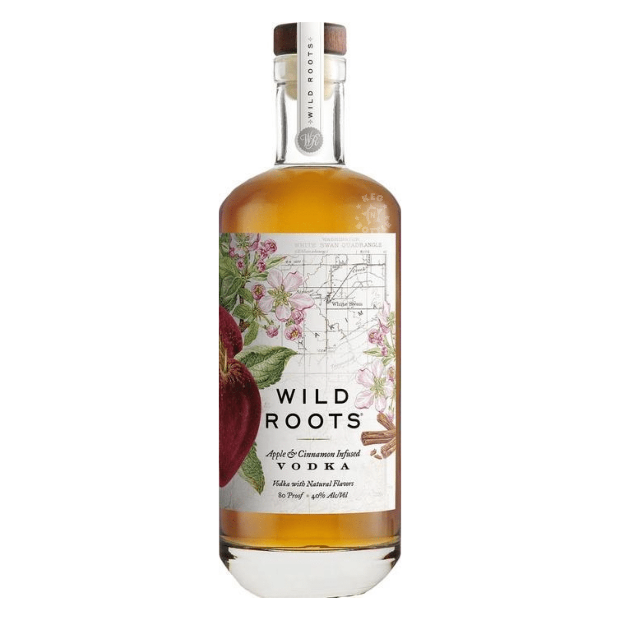 Wild Roots Apple & Cinnamon Infused Vodka (750 ml) | Keg N Bottle