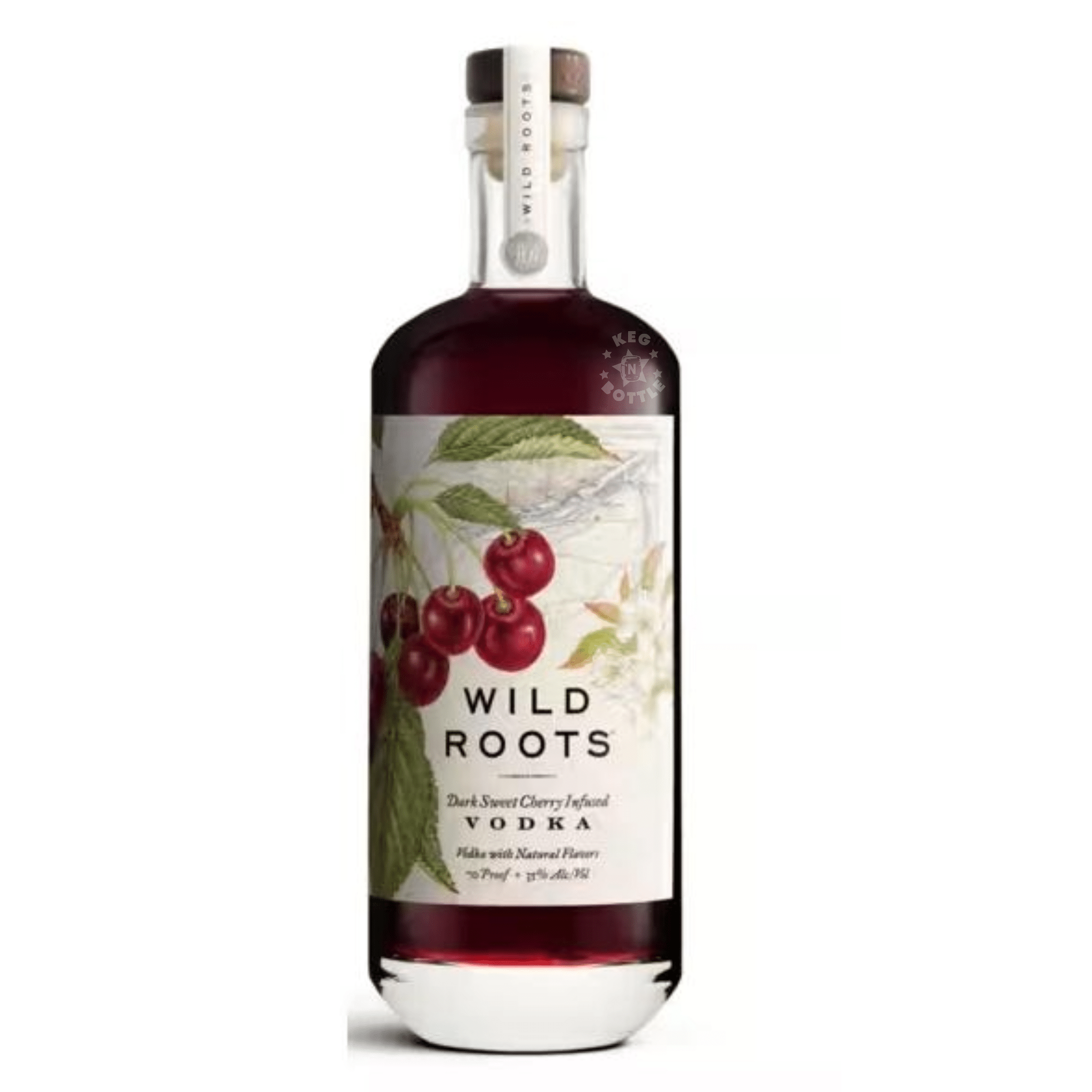 Wild Roots Dark Sweet Cherry Infused Vodka (750 ml) | Keg N Bottle