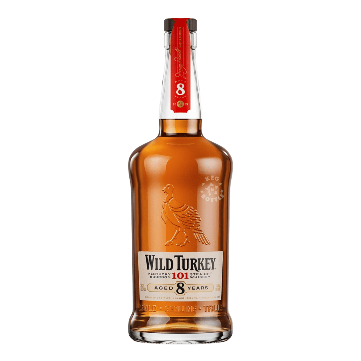 Wild Turkey 101 8 Year Old Bourbon (750 ml) | Keg N Bottle