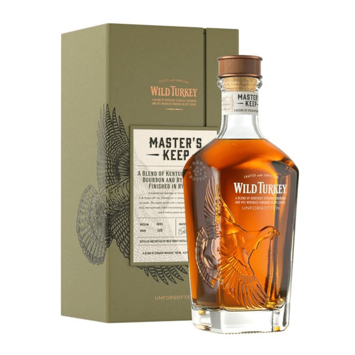 Wild Turkey Master's Keep Unforgotten Whiskey (750 ml) | Keg N Bottle