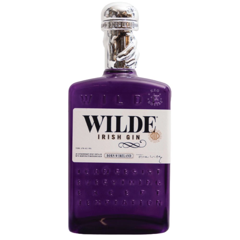 Wilde Irish Gin 750 ml bottle – Irish gin from West Cork, purple bottle