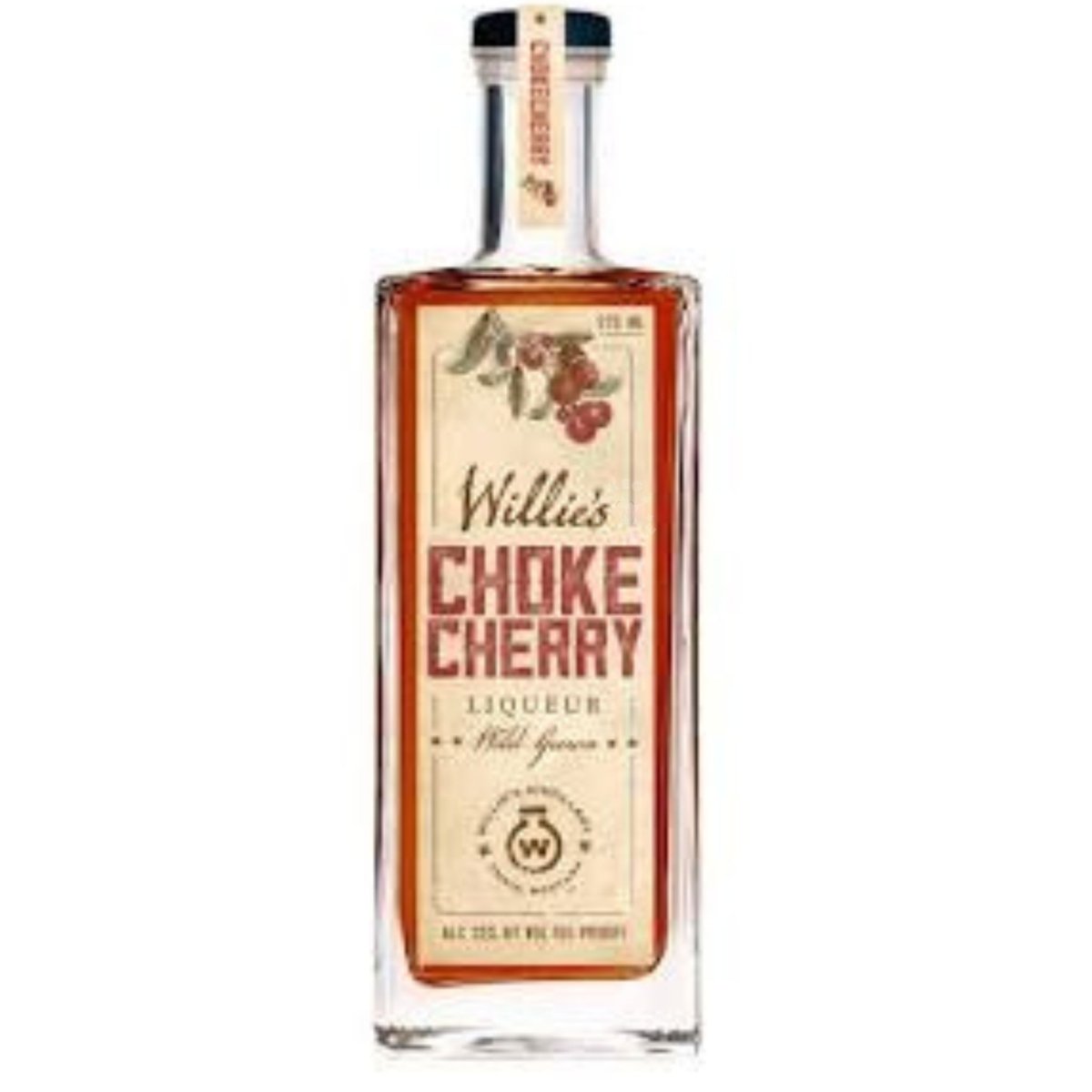 Willie’s Chokecherry Liqueur 750 ml bottle