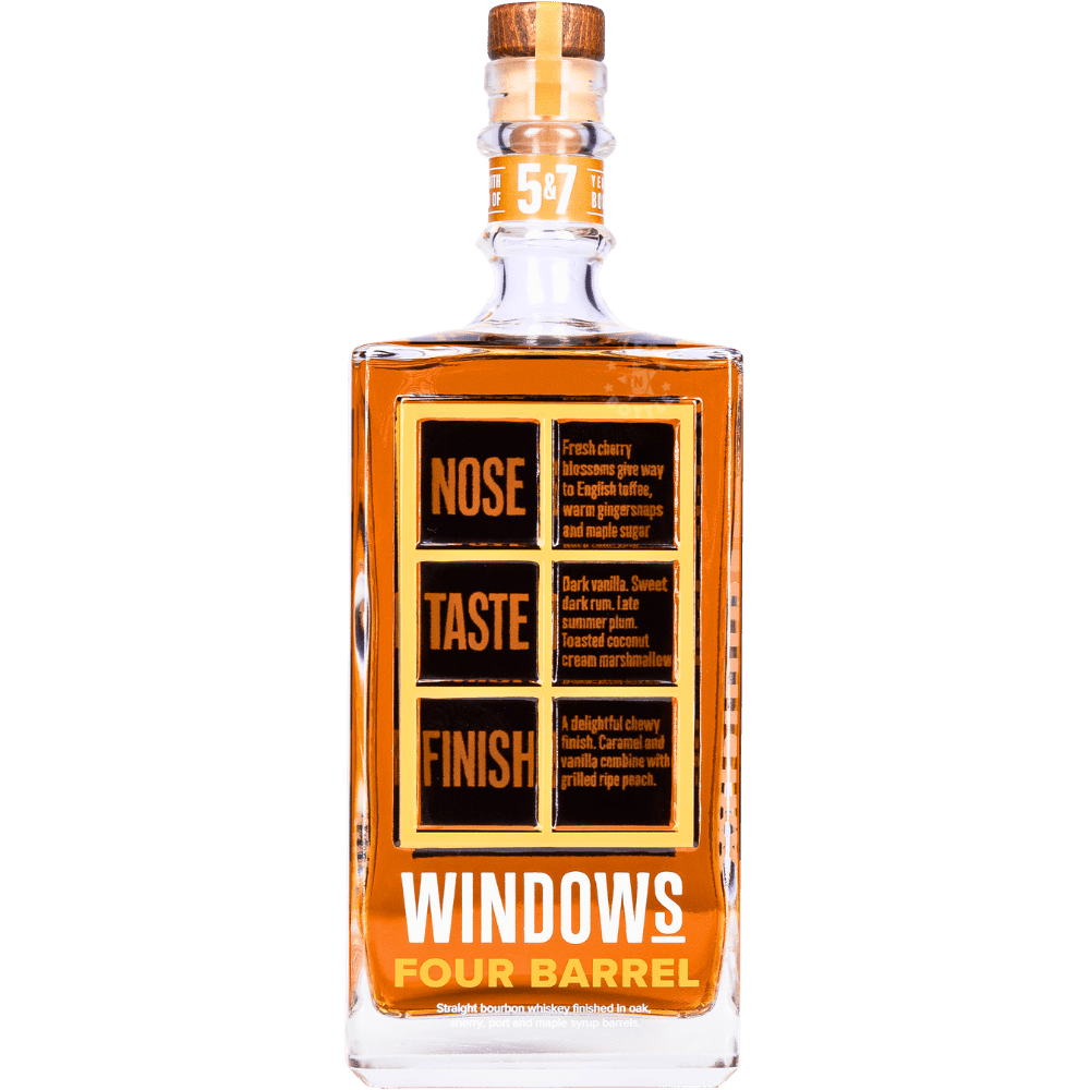 Windows Four Barrel Bourbon Whiskey (750mL)