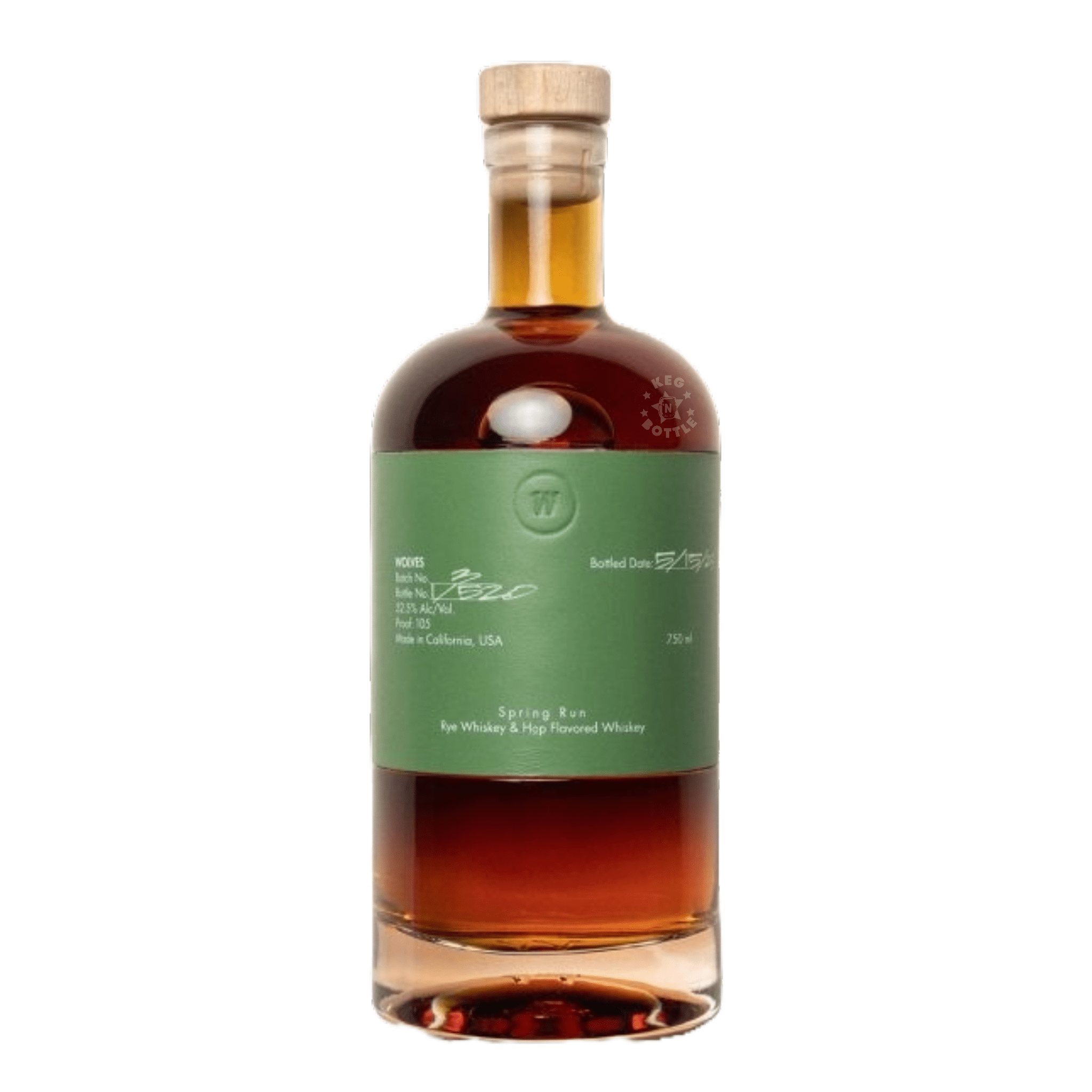 Wolves Spring Run Batch 3 Rye Whiskey (750 ml) | Keg N Bottle