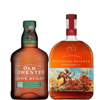Woodford Reserve 151st Kentucky Derby and Old Forester Mint Julep Combo Pack (2x1L)