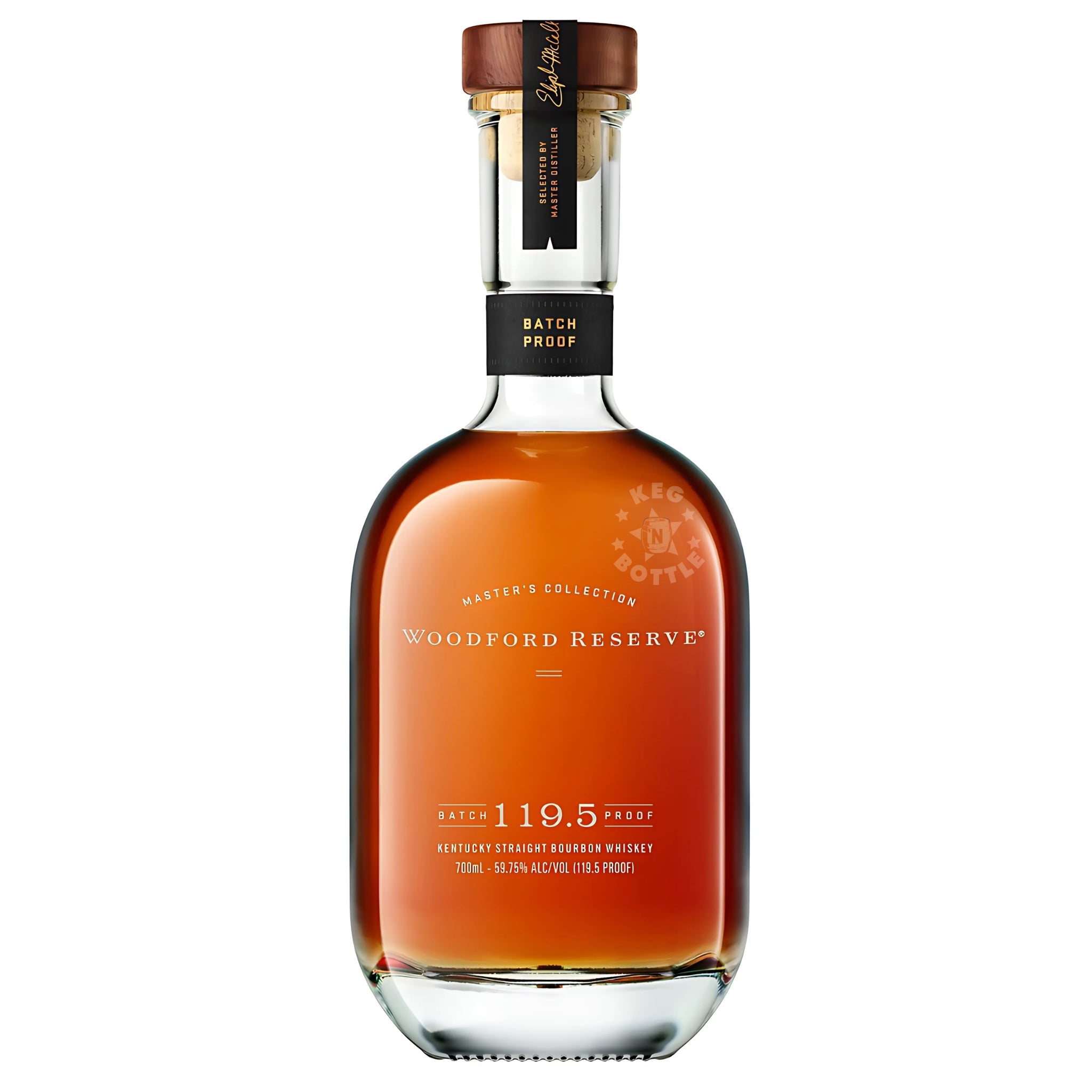 Woodford Reserve Batch Proof 119.5 Proof Bourbon Whiskey (700mL) - Keg N Bottle