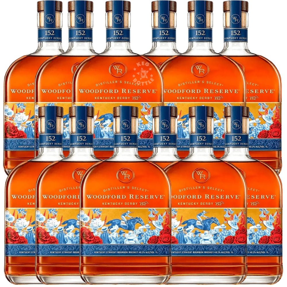 Woodford Reserve Kentucky Derby 152 Edition Bourbon Whiskey (1L) | Keg N Bottle