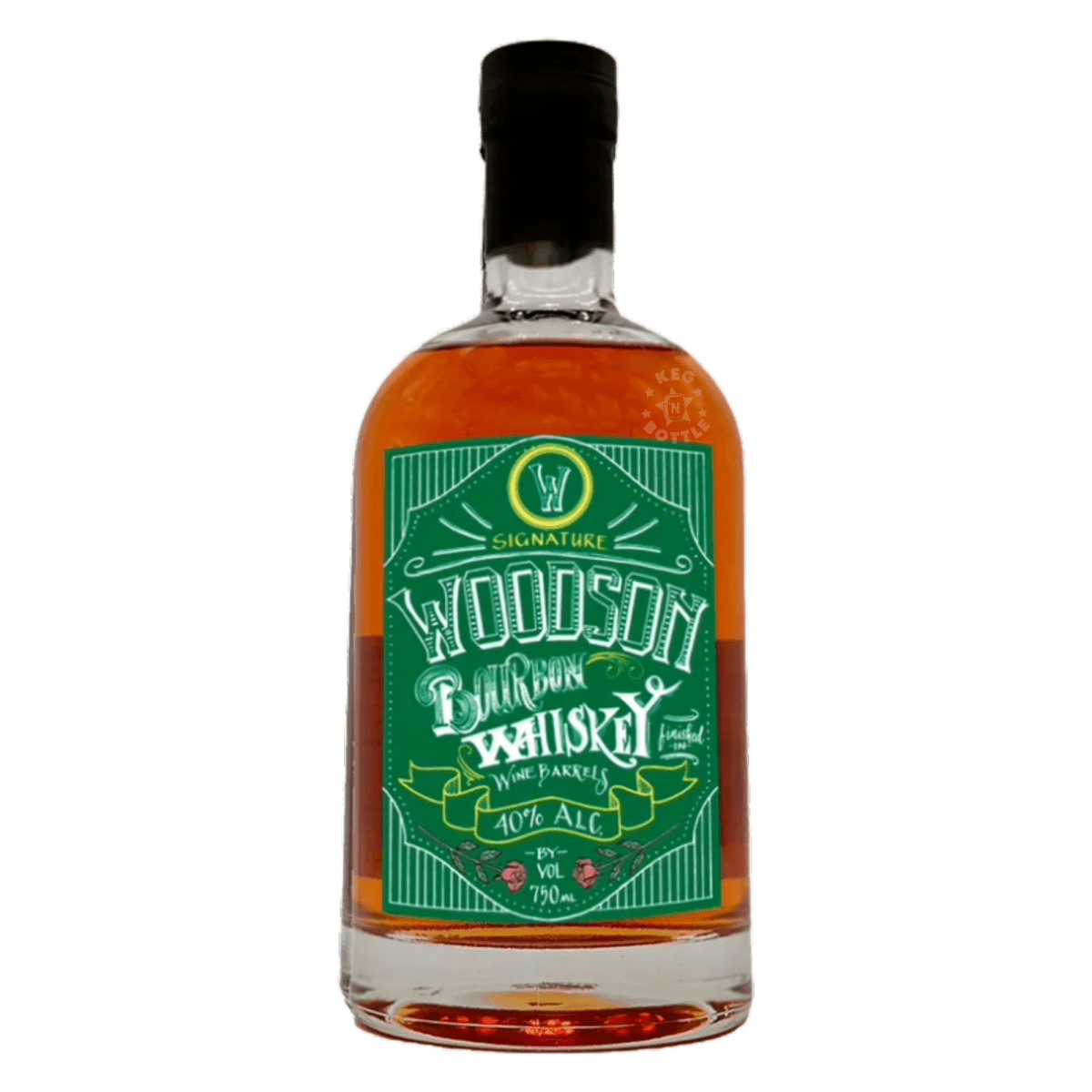 Woodson Bourbon Whiskey Finished in Wine Barrels (750 ml) | Keg N Bottle