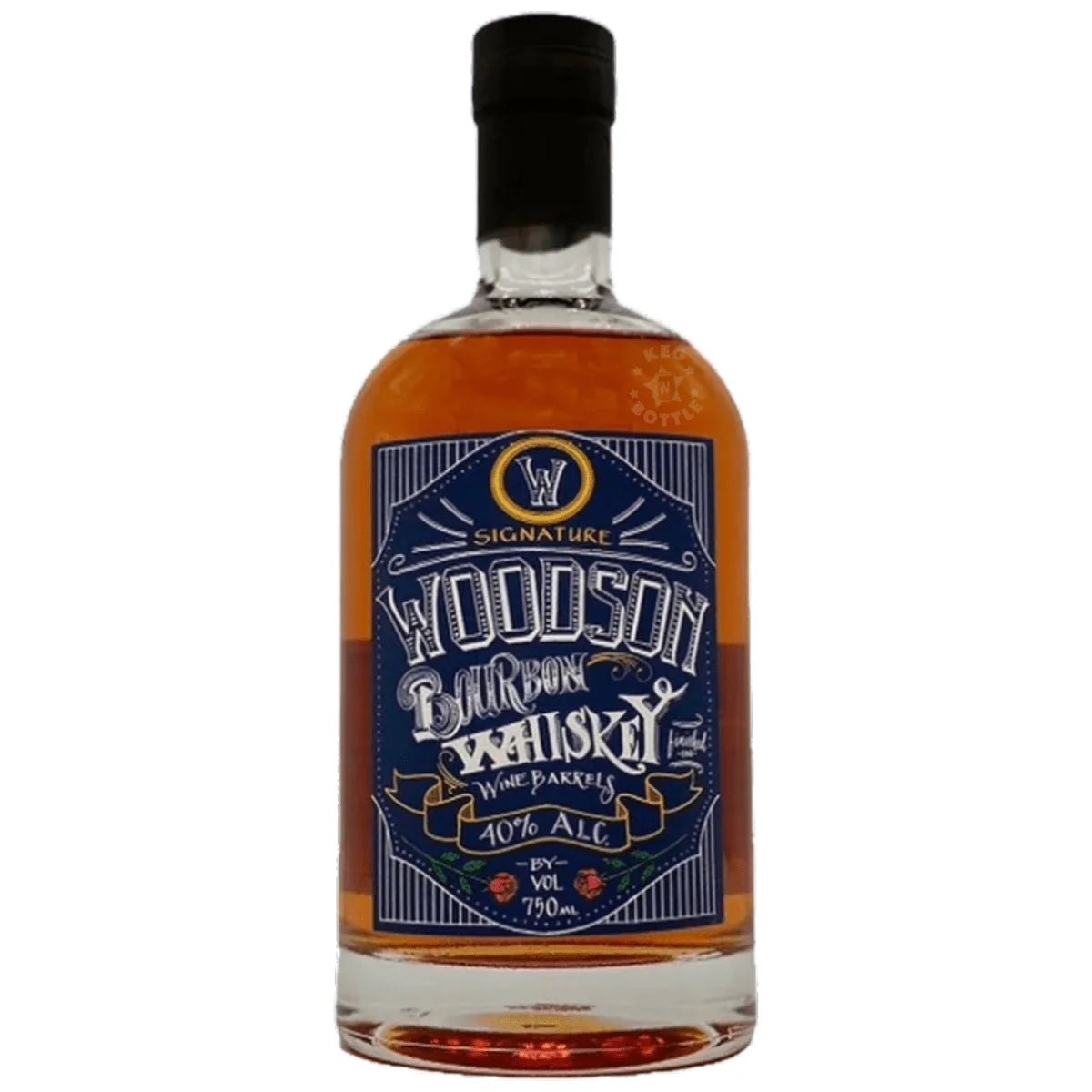 Woodson Bourbon Whiskey Finished in Wine Barrels (750 ml) | Keg N Bottle