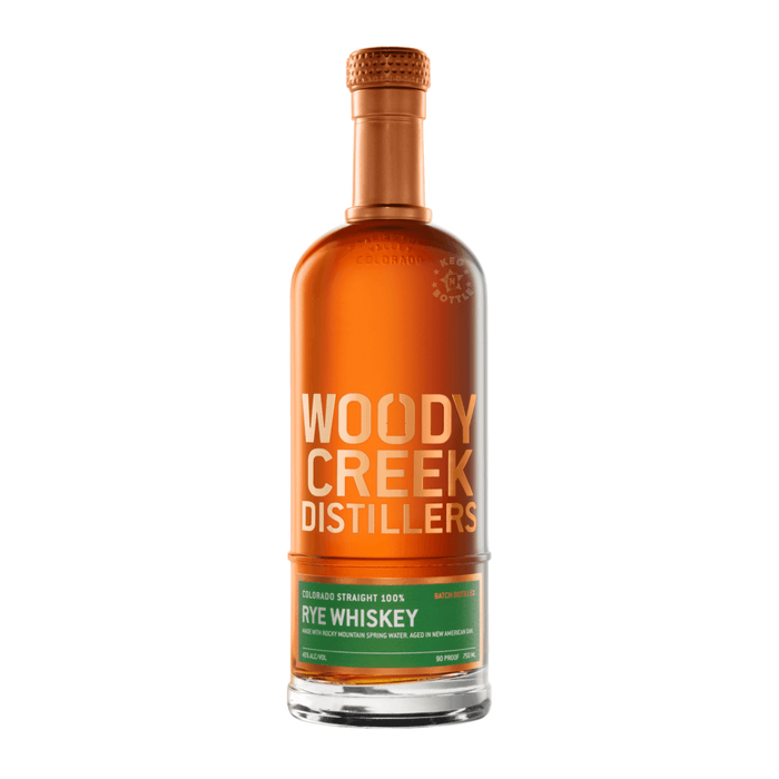 Woody Creek 100% Straigth Rye Whiskey (750 ml) - Keg N Bottle