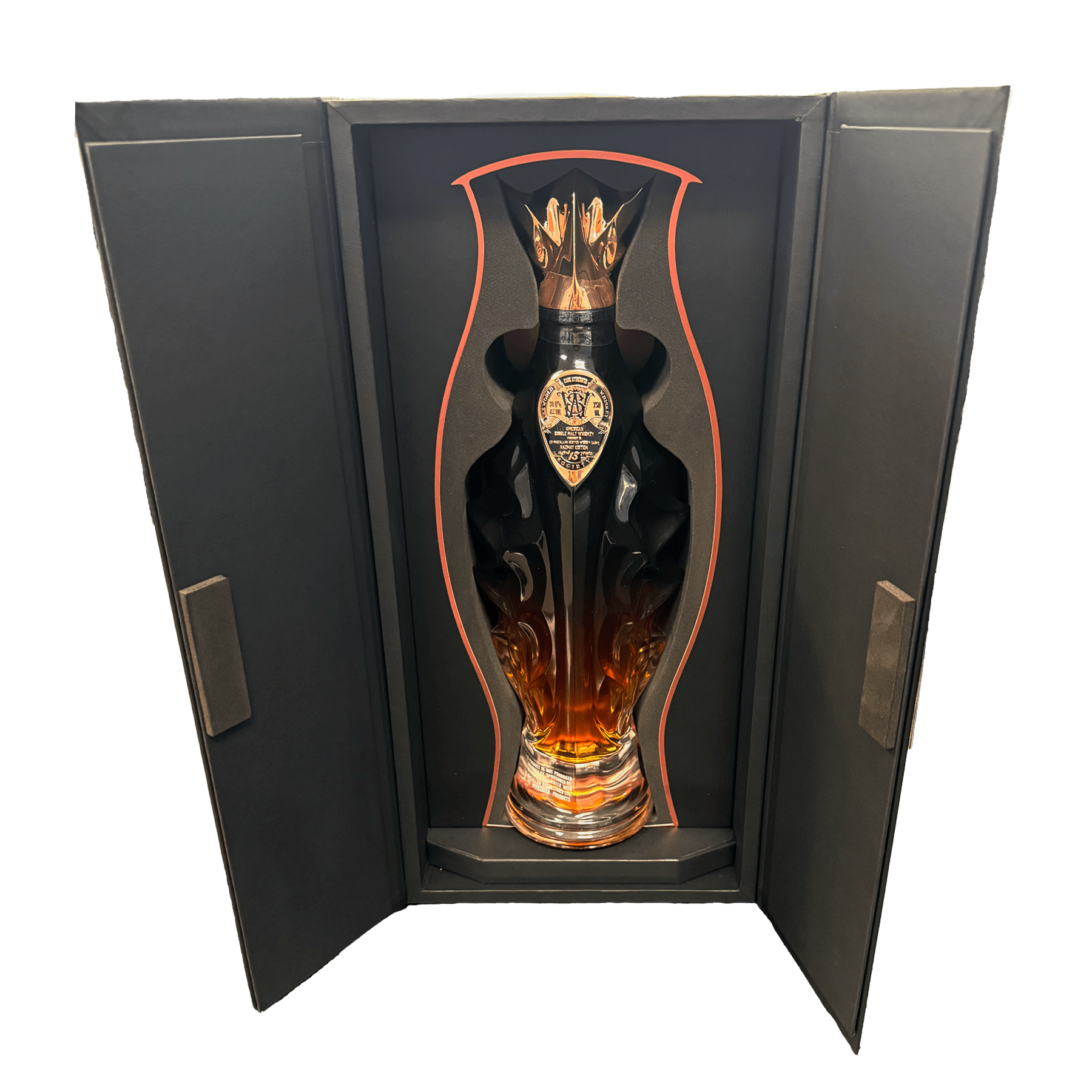 World Whiskey Society 13 Year Cask Strength Single Malt Whiskey Finished in Ex Macallan Barrels (750mL) | Keg N Bottle