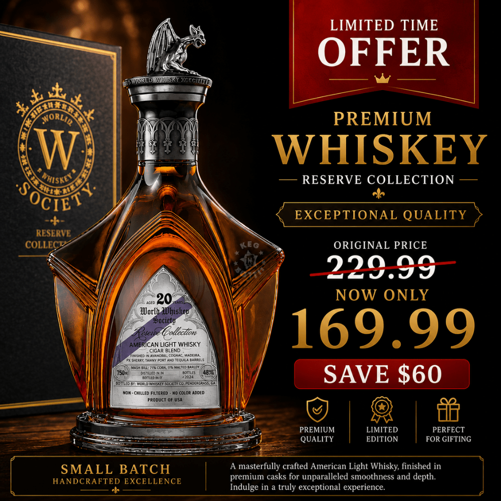 World Whiskey Society 20 Year Cigar Blend American Light Whisky (750 ml)