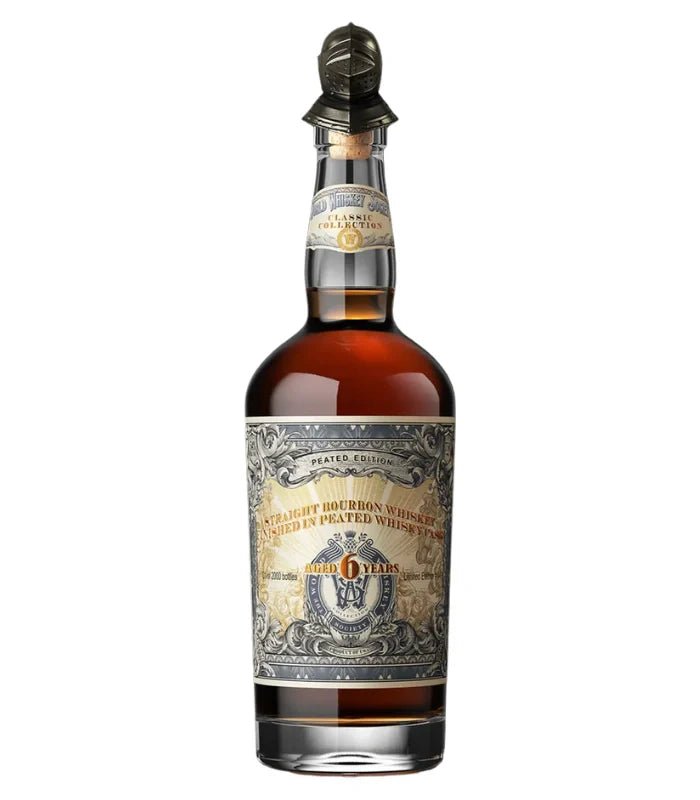 World Whiskey Society 6 Year Bourbon Peated Cask Finish Wheated Edition (750mL) | Keg N Bottle