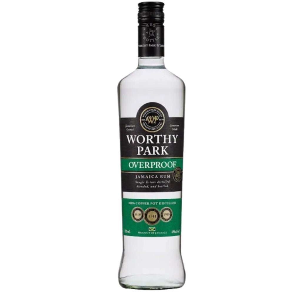 Worthy Park Overproof Jamaica Rum (750 ml) | Keg N Bottle