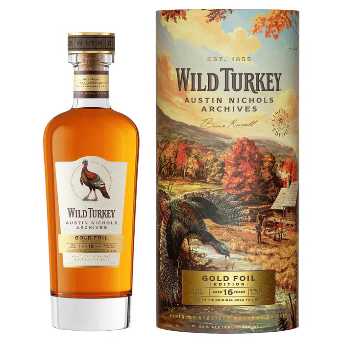 Wild Turkey Austin Nichols Archives 16 Year Gold Foil Whiskey (750mL)