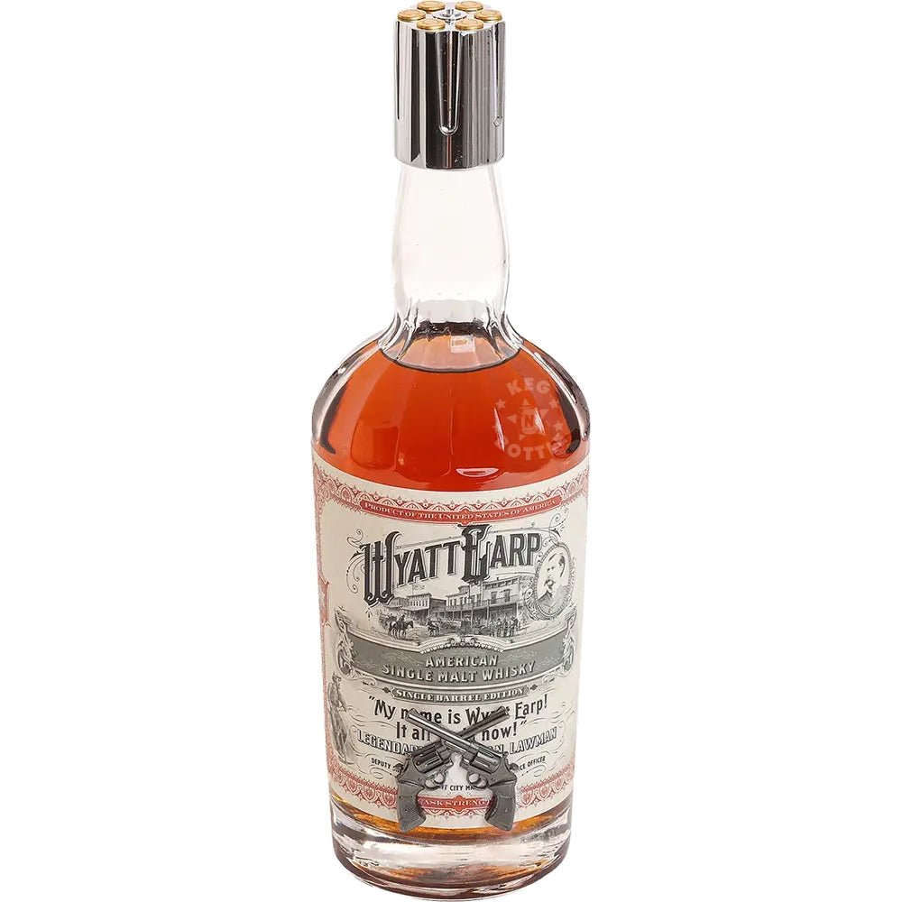 Wyatt Earp Barrel Proof Whiskey Bottle 750 ml