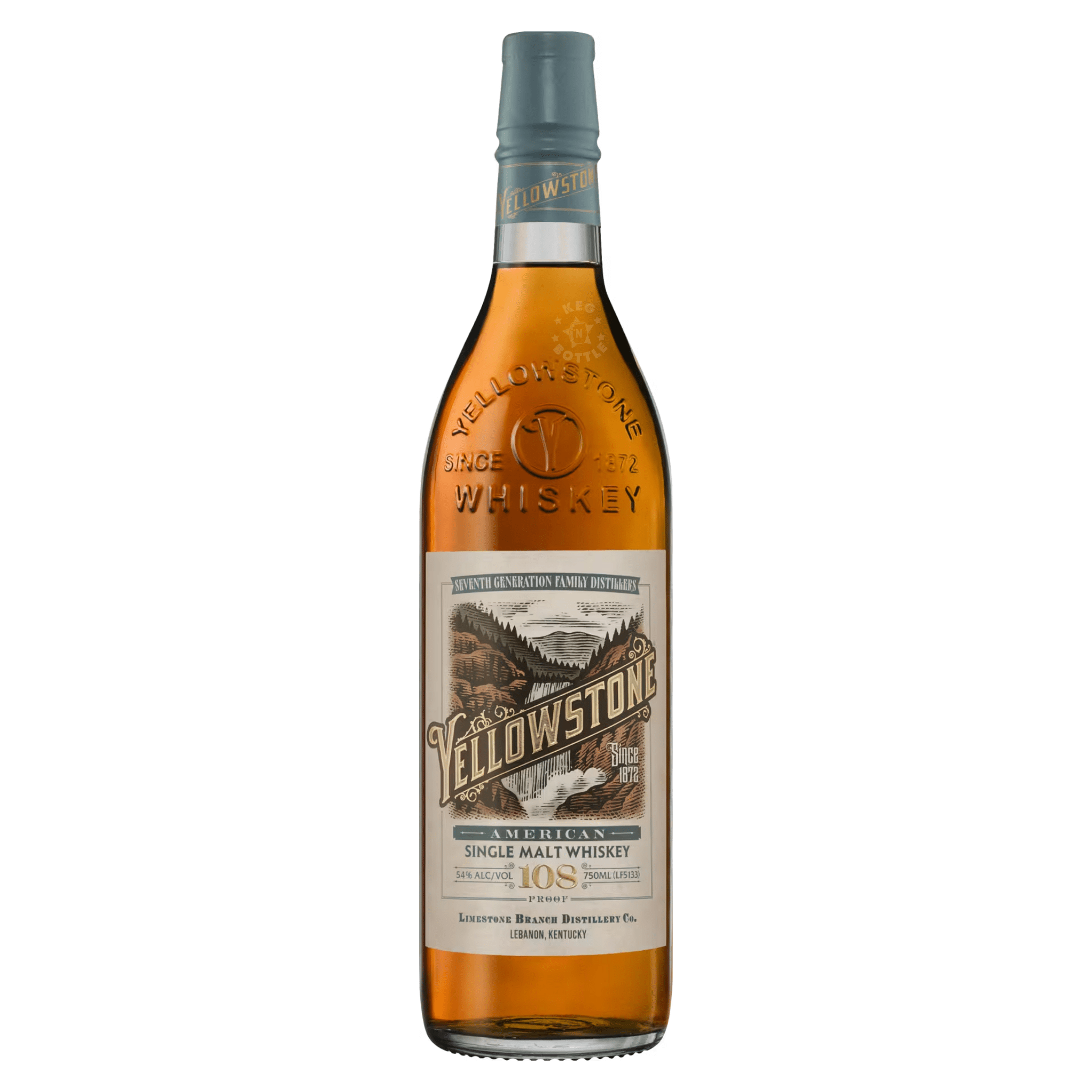 Yellowstone American Single Malt Whiskey (750 mL) - Keg N Bottle