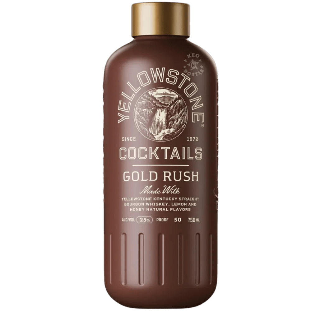 Yellowstone Gold Rush Ready to Drink Cocktail 750mL bottled bourbon cocktail with honey and lemon flavors