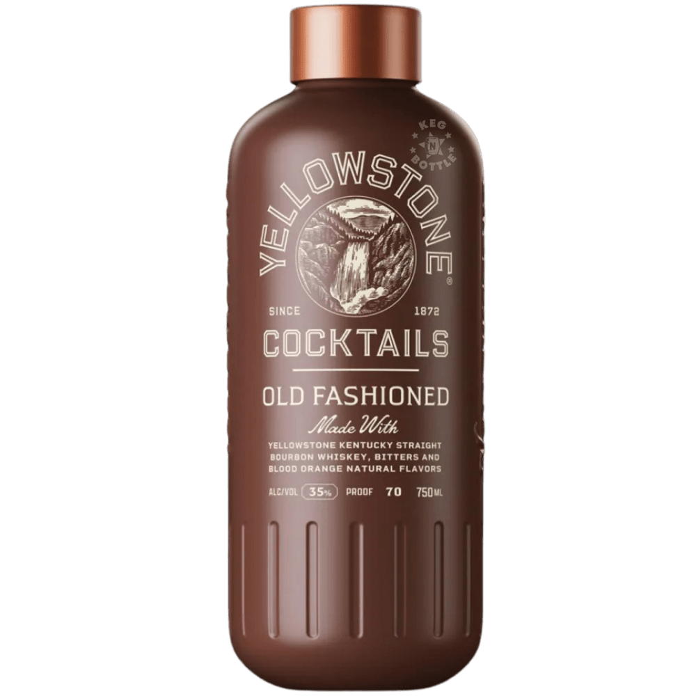 Yellowstone Old Fashioned Ready to Drink Cocktail 750mL bottled bourbon cocktail with bitters and blood orange flavors