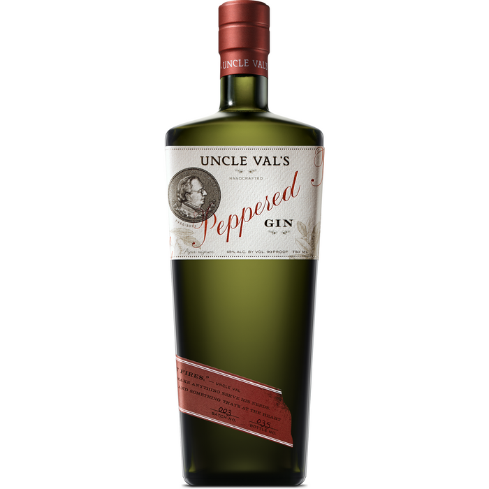 Uncle Vals Peppered Keg Gin — ml Bottle N 750