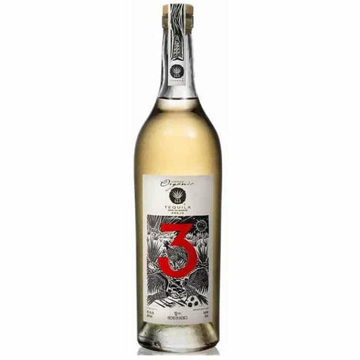 123 Organic Anejo 3 Tequila (750 ml) | Keg N Bottle