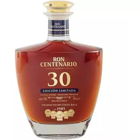 (750 30 N ml) Bottle — Limitada Edicion Ron Year Keg Centenario