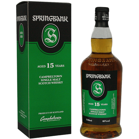 Springbank 15 Year Single Malt Scotch Whiskey (750 ml)
