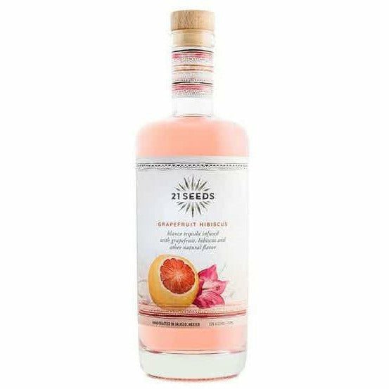 21 Seeds Grapefruit Hibiscus Tequila (750mL) | Keg N Bottle