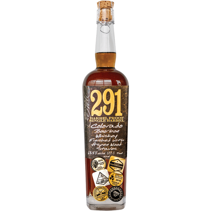 291 Barrel Proof Single Barrel Colorado Bourbon Whiskey (750 ml) | Keg N Bottle